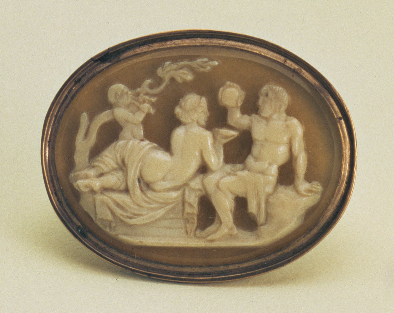 Cameo of Bacchus ja Ariadne, italia tekijältä Unbekannt