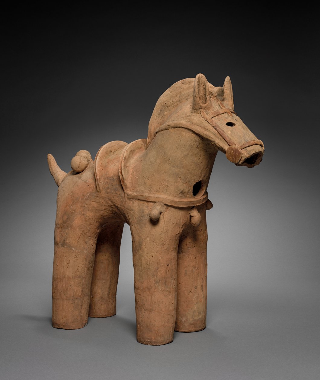 Caparisoned Haniwa Horse, 400s-500s tekijältä Unbekannt