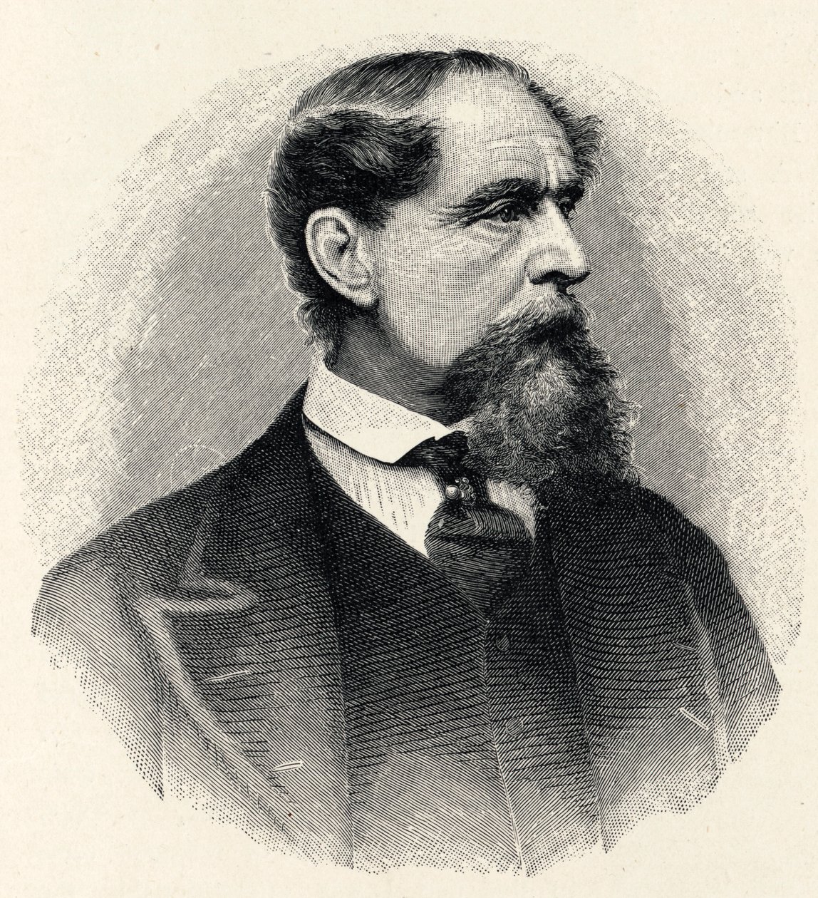Charles Dickens - muotokuva tekijältä Unbekannter Künstler
