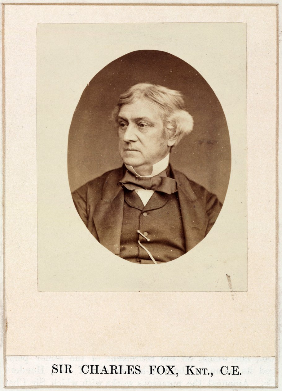 Charles Fox, insinööri, n. 1860-luku tekijältä Unbekannt