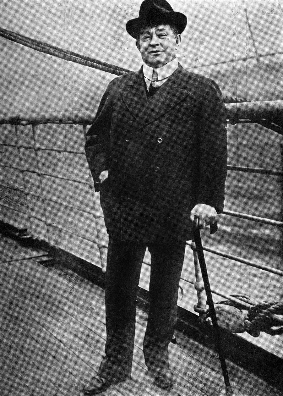 Charles Frohman, viimeinen valokuva tekijältä Unbekannter Künstler