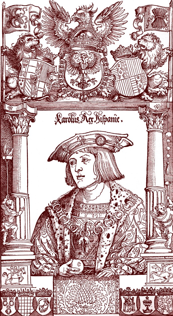 Charles V tekijältä Unbekannter Künstler