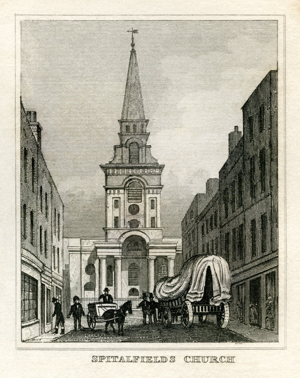 Christchurch Spitalfields tekijältä Unbekannt