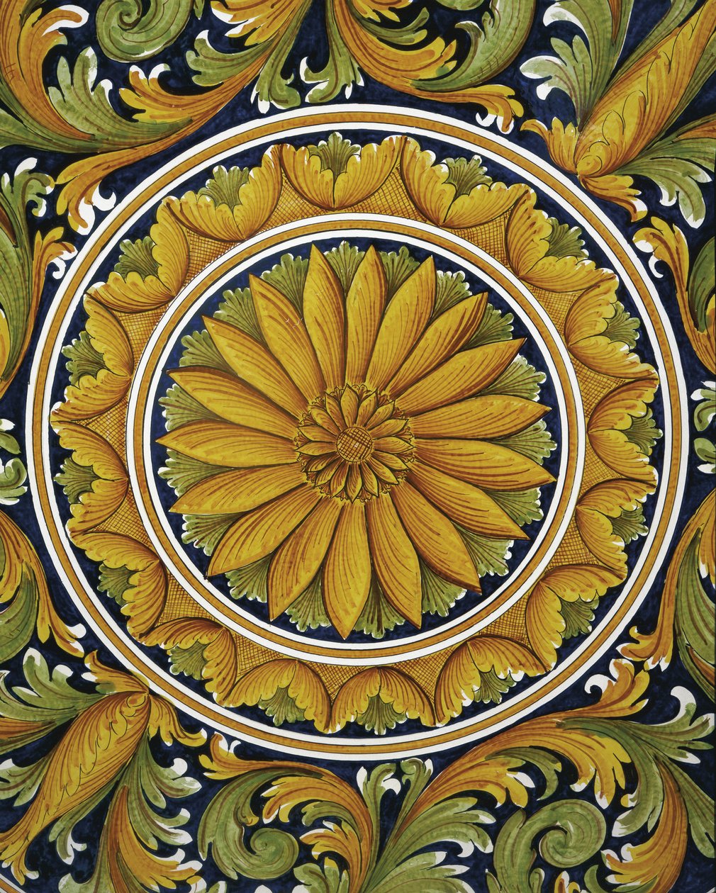 Lähikuva pöydästä, caltagirone, italia tekijältä William M. Timlin
