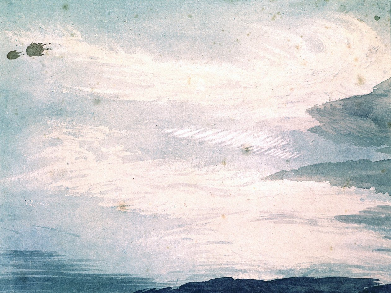 Luke Howardin pilvitutkimus, n. 1808-1811 tekijältä Unbekannter Künstler