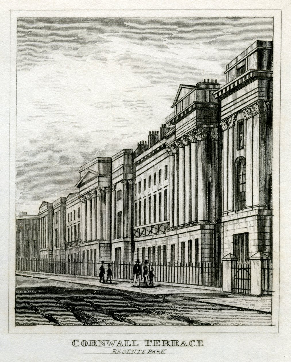 Cornwall Terrace tekijältä Unbekannt