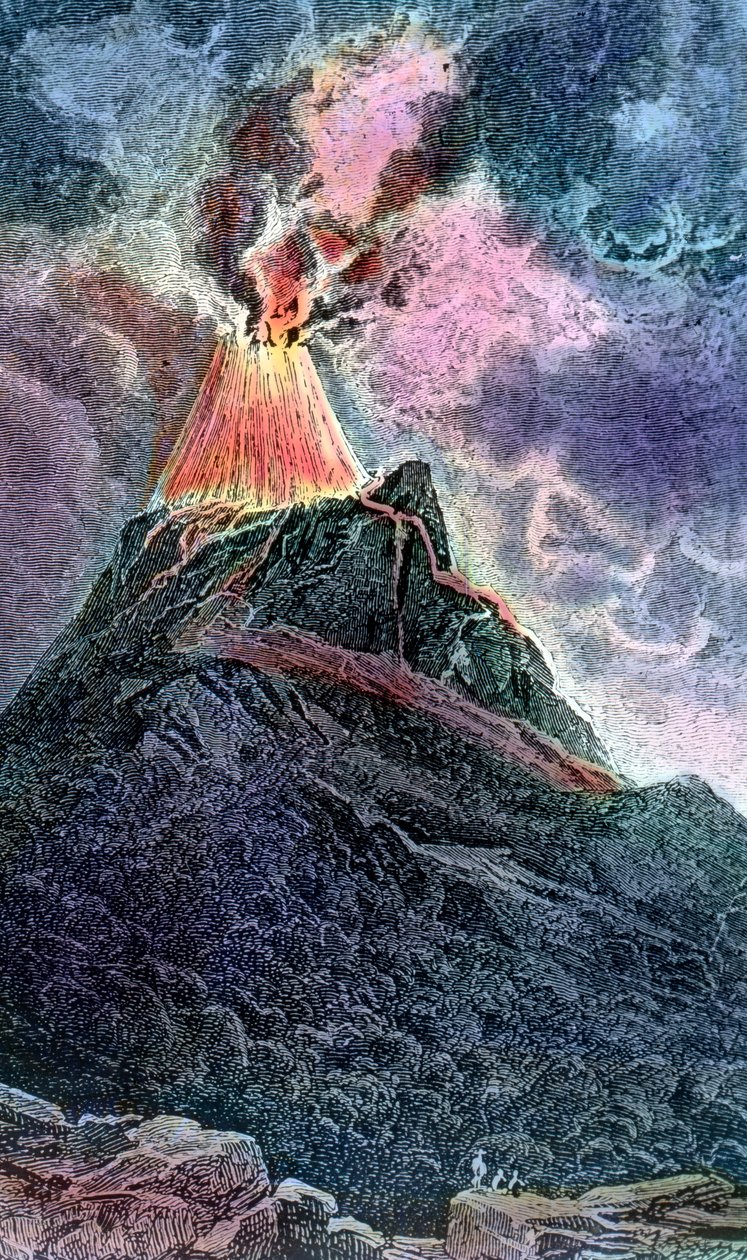 Cotopaxi-tulivuori Ecuadorissa tekijältä Unbekannter Künstler