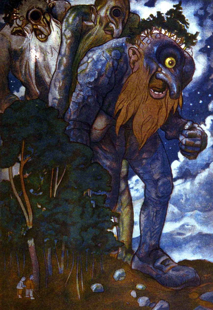 Kyklooppi, n. 1910 (kuvitus). tekijältä Unbekannter Künstler