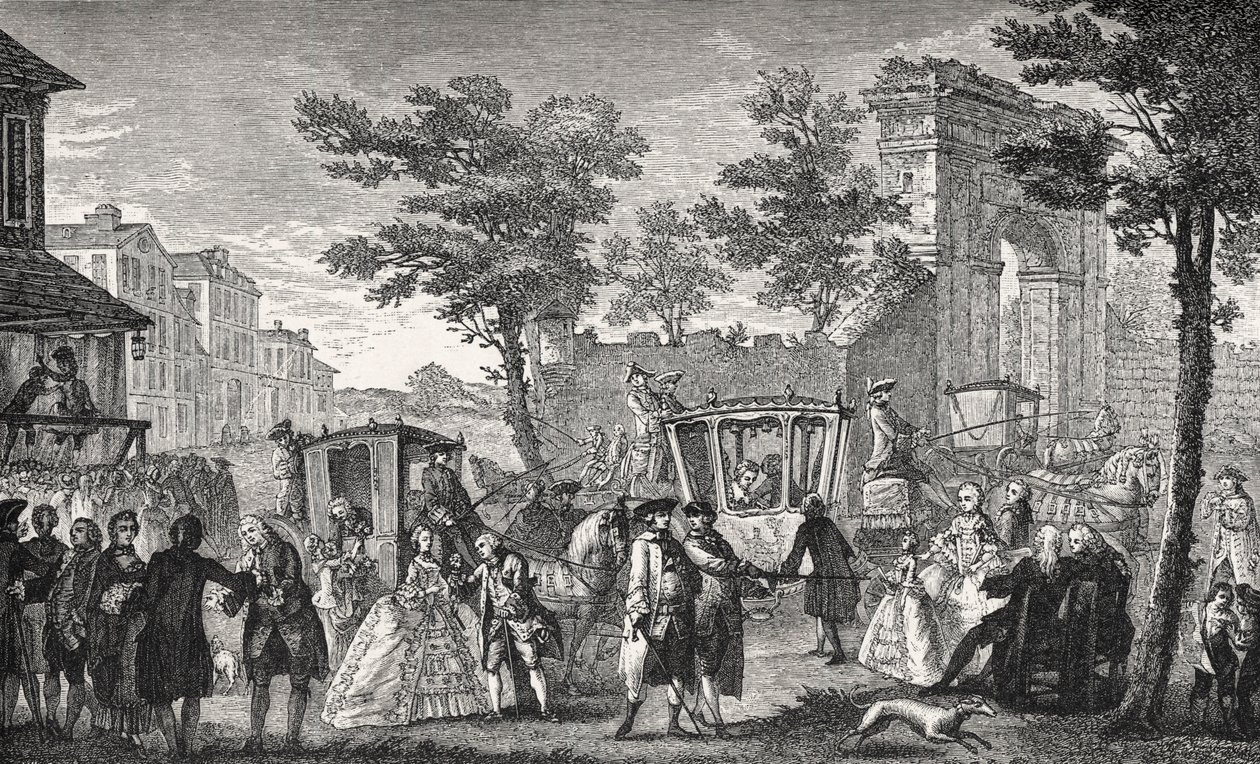 Arkielämää Ranskan historiassa tekijältä Leopold Blonder