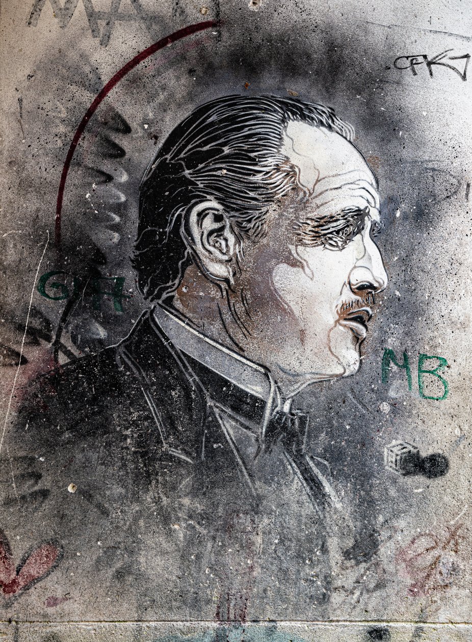 Marlon Brandon esittämä Don Corleone C215 Viuccaria Marketilta tekijältä Benjamin Baud
