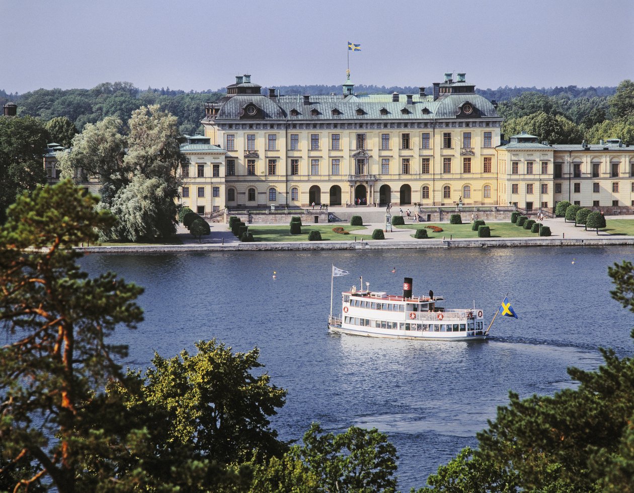 Drottningholmin palatsi (kuva) tekijältä Unbekannt
