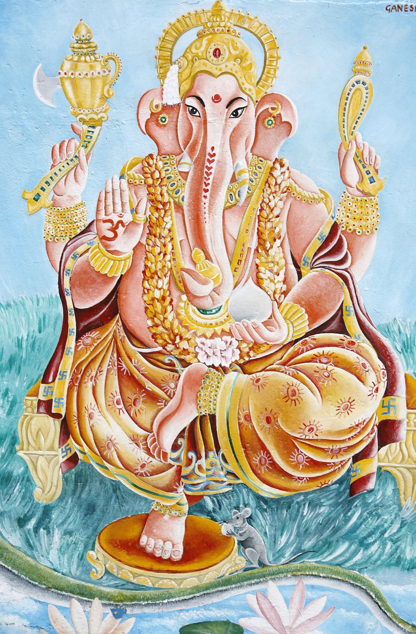 Elefanttipäinen hindujumala Ganesh, Kathmandu, Nepal tekijältä Unbekannt