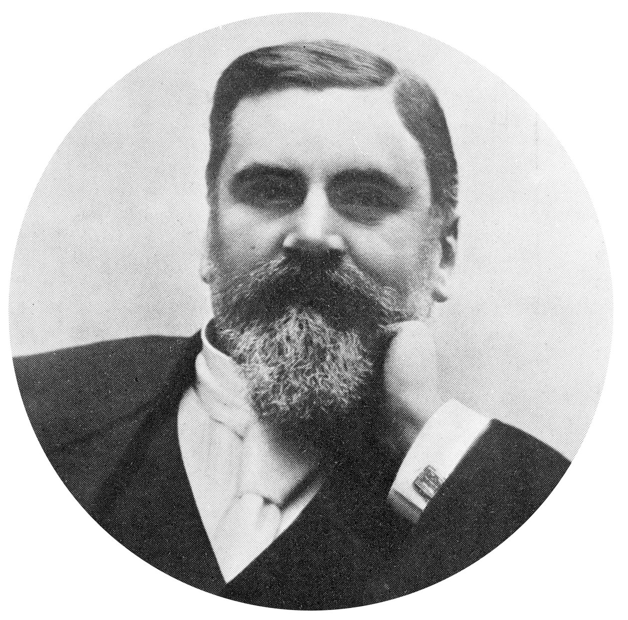 Emile Levassor, ranskalainen autonvalmistaja, n. 1885 tekijältä Unbekannt