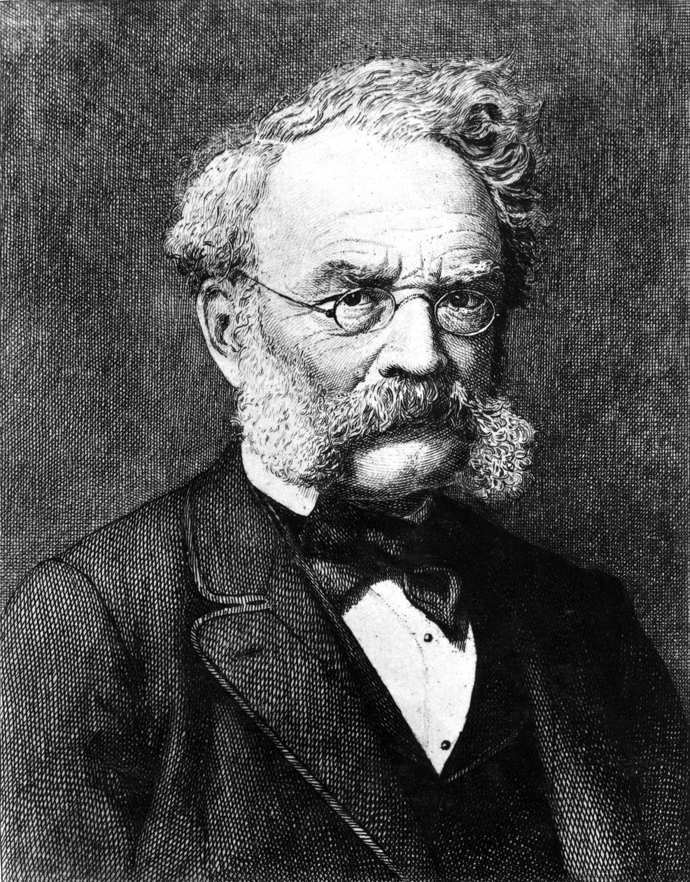 Ernst Werner von Siemens, saksalainen sähköinsinööri ja keksijä, n. 1880 tekijältä Unbekannt