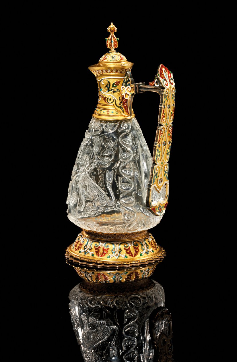 Fatimid Ewer, Egypti, 975-1025, asentaja Jean-Valentin Morel, Sevres, 1854 tekijältä Unbekannt