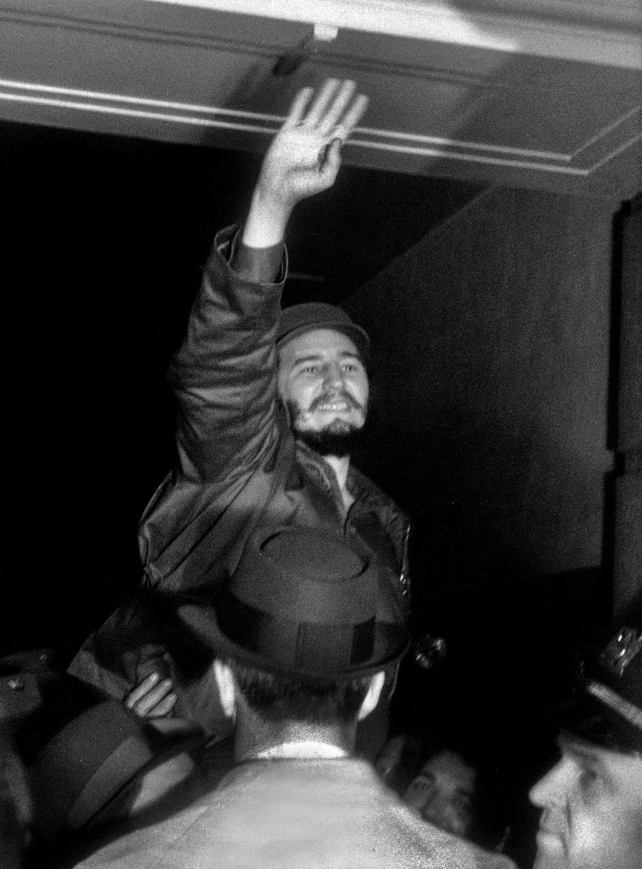Fidel Castro New Yorkissa huhtikuussa 1959 tekijältä Unbekannt