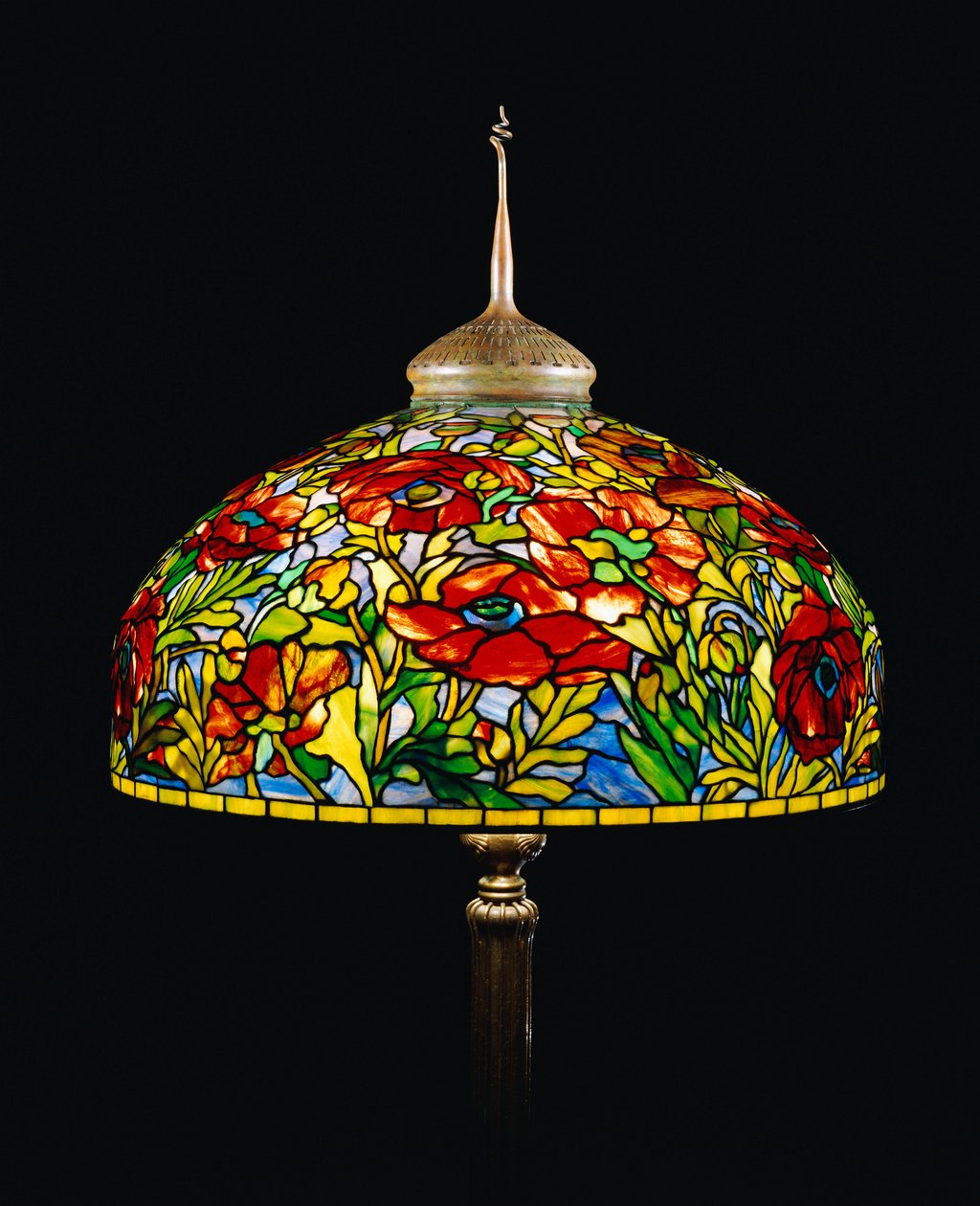 Lattiavalaisin, Tiffany Studios tekijältä Unbekannt