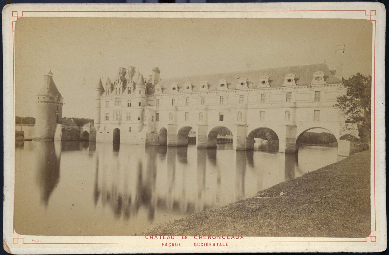Ranska, Keskusta, Indre-et-Loire (37), Chenonceaux: Chateau de Chenonceau tekijältä Unbekannter Künstler