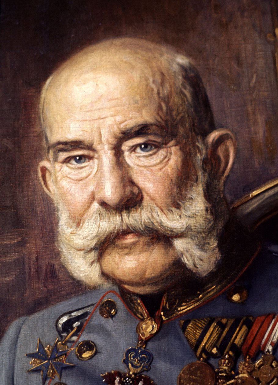 Franz Joseph Habsburgilainen, noin 1910 (kuva). tekijältä Unbekannter Künstler