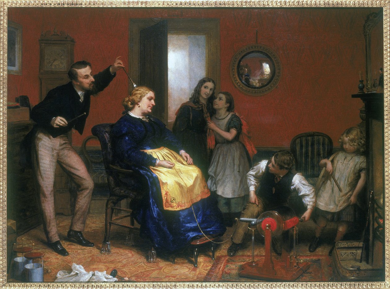 Yleinen täydentävä lääketiede "Parannus päänsärkyyn", n. 1860 tekijältä Unbekannter Künstler