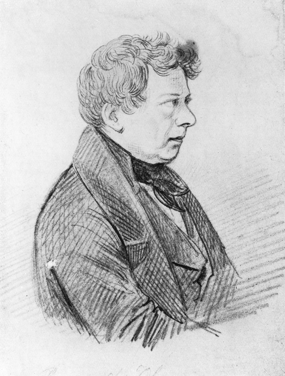 Georg Simon Ohm, saksalainen fyysikko, n. 1820 tekijältä Unbekannt
