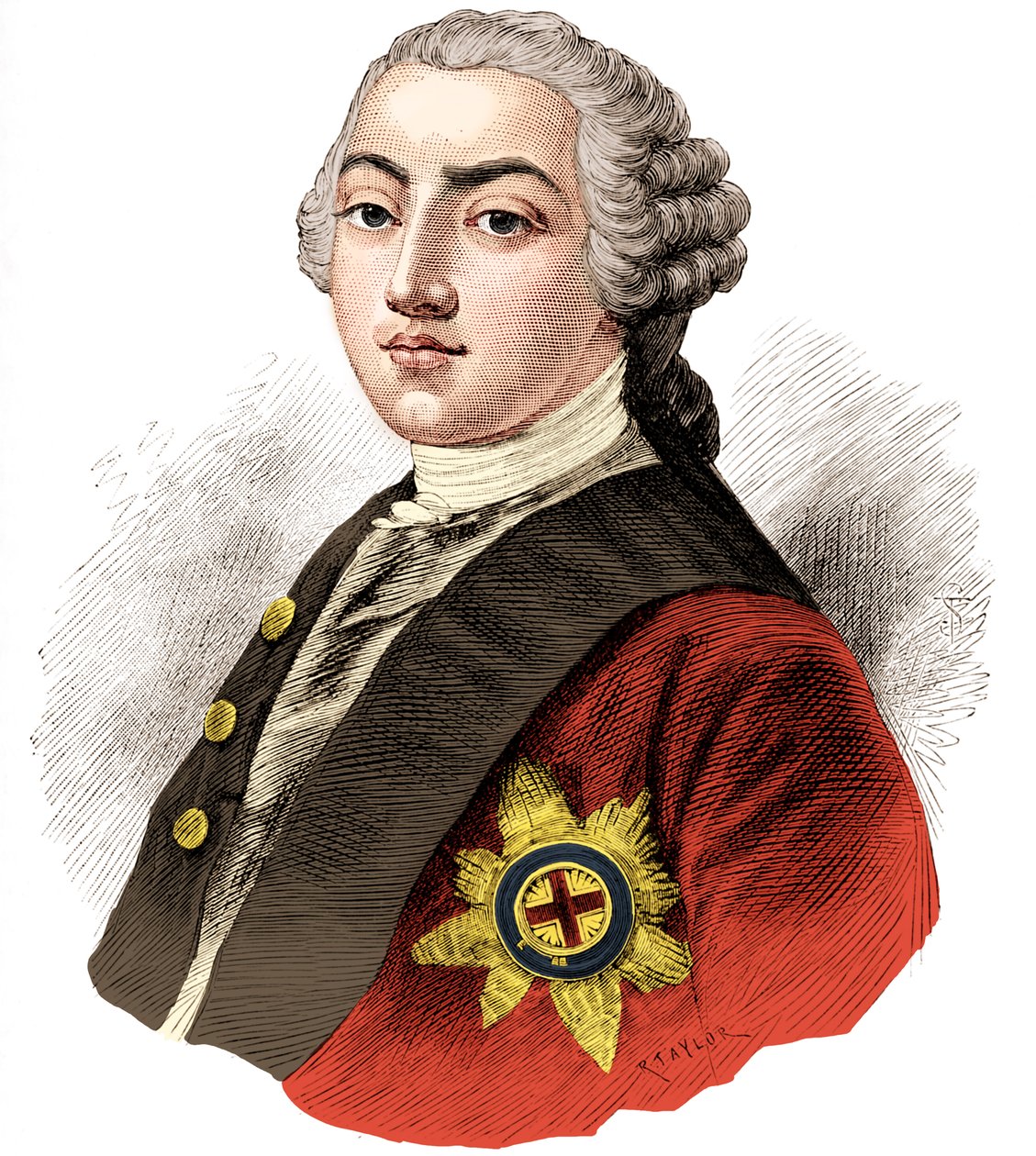 George III tekijältä Unbekannter Künstler
