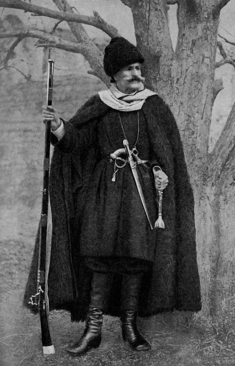 Georgia. Georgian aristokratian jäsen. 1920 tekijältä Unbekannt