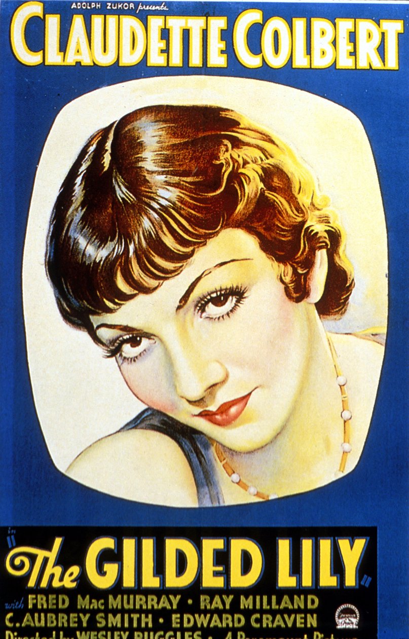 Kullattu lilja de WesleyRuggles, Claudette Colbert 1935 tekijältä Unbekannt