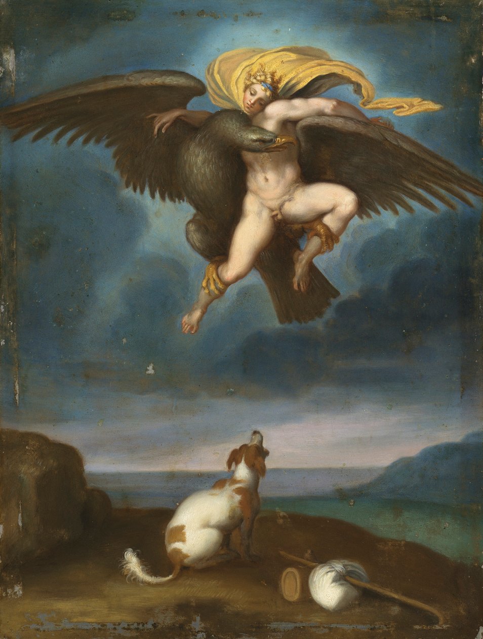 Giovanni Battista Naldini Michelangelon jälkeen - Ganymedeksen raiskaus 2020 NYR 18715 0044 NYR 18715 0044 tekijältä Unbekannter Künstler