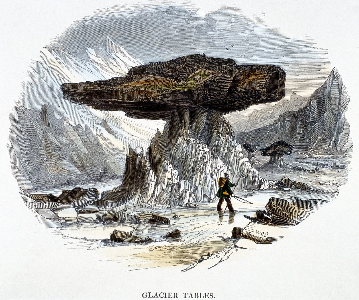 Glacier Tables tekijältä Unbekannter Künstler