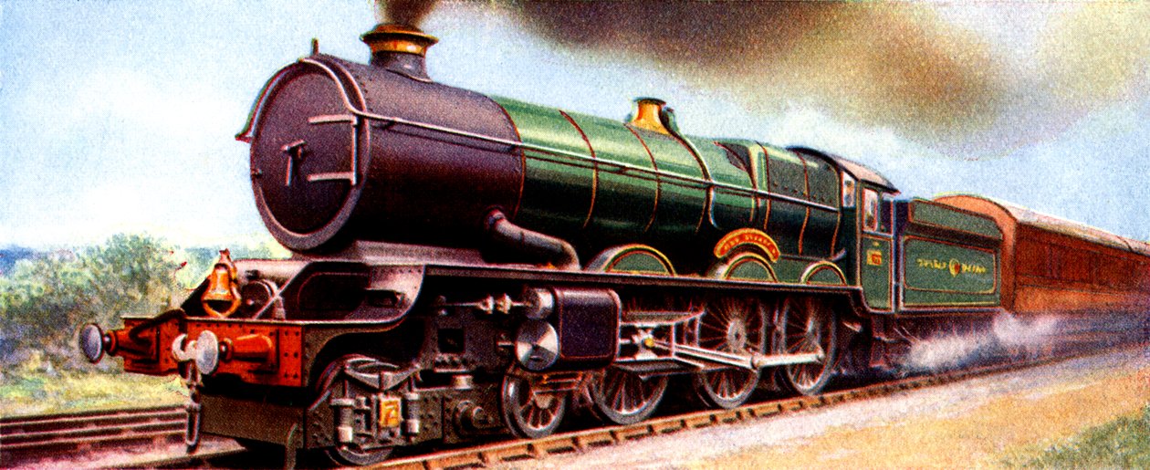 Great Western Railway -juna - King George V tekijältä Unbekannter Künstler