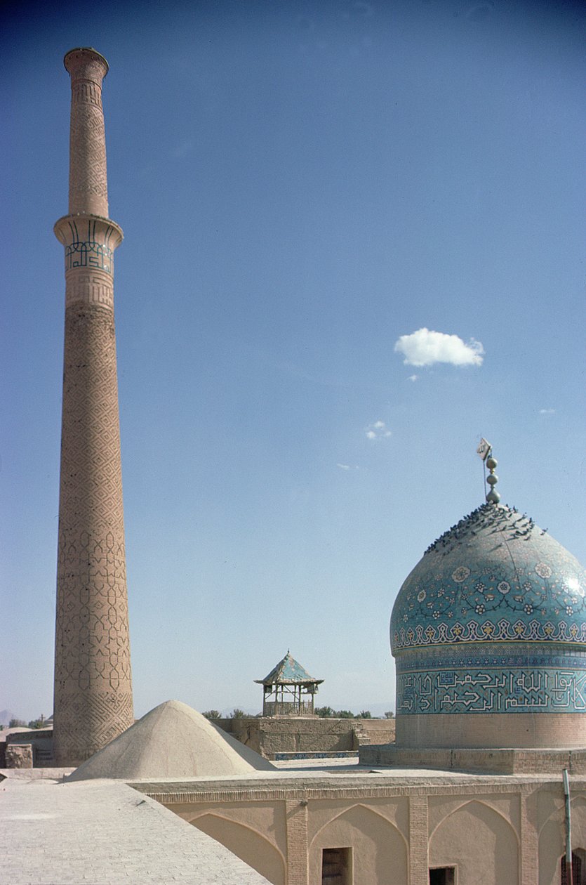 Harun Vilayetin kupoli ja Alin minareetti, luultavasti noin 1600-luvulla (kuva) tekijältä Unbekannt