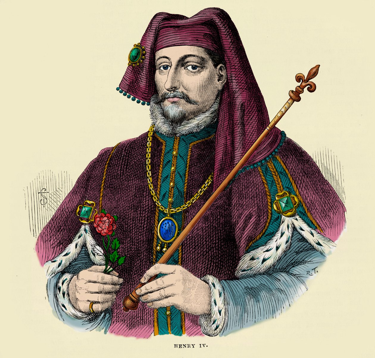 Henrik IV Englannista tekijältä Unbekannter Künstler