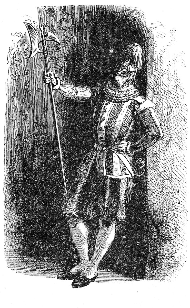Muinaisen Rooman historia. Vatikaanin Sveitsin paavinkaartin historia. Rooman kaiverrukset vuodelta 1872 tekijältä Unbekannt