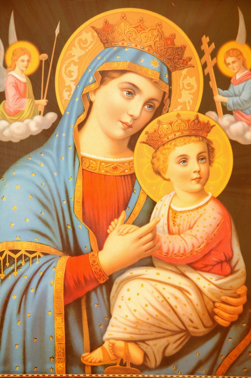 Ikoni Saint Bishoyn koptiluostarissa Egyptissä tekijältä Unbekannt