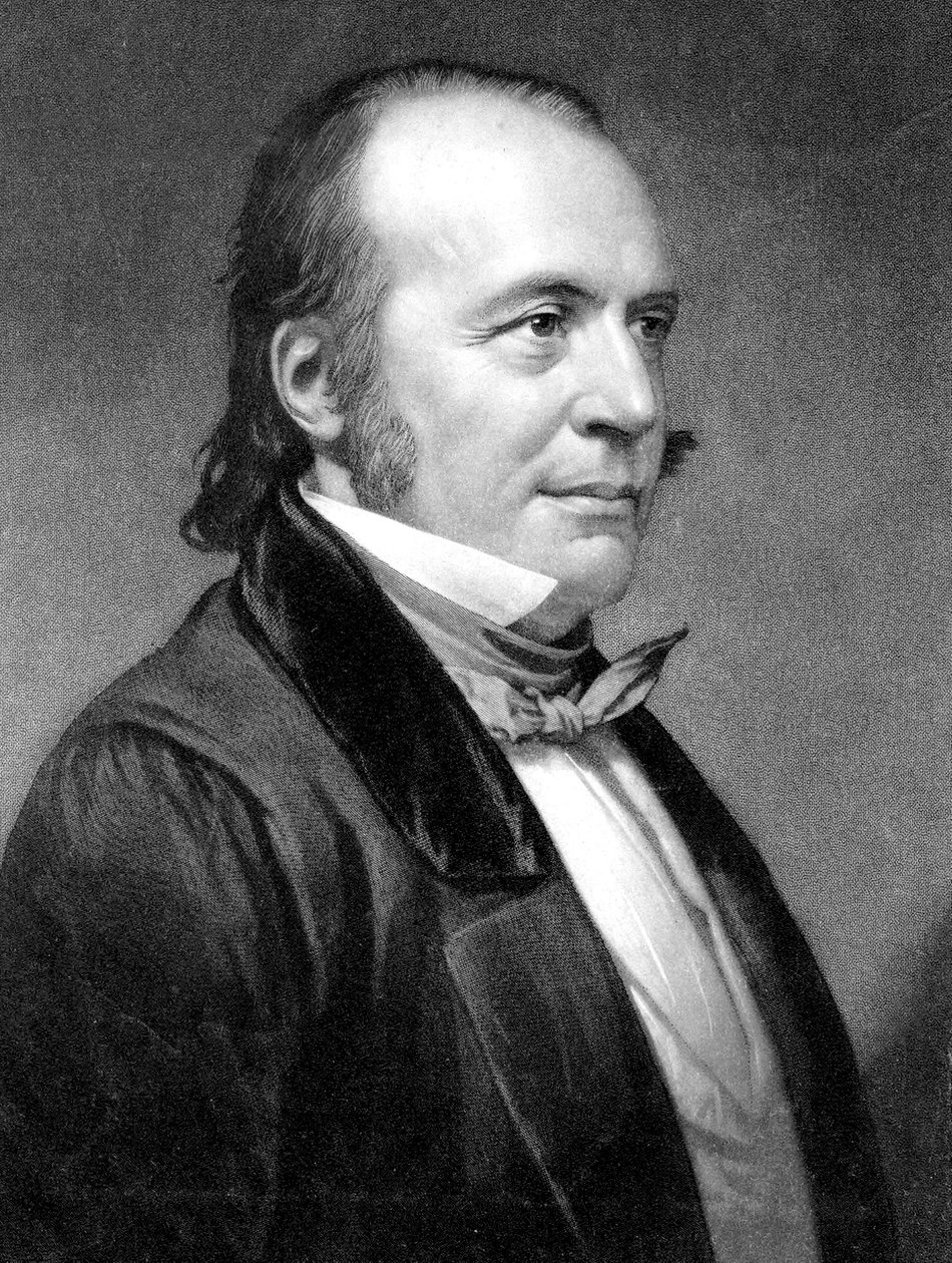 Jean Louis Rodolphe Agassiz 1807-1873 zoologue et heologue susse americain - sveitsiläinen amerikkalainen eläintieteilijä ja geologi tekijältä Unbekannter Künstler