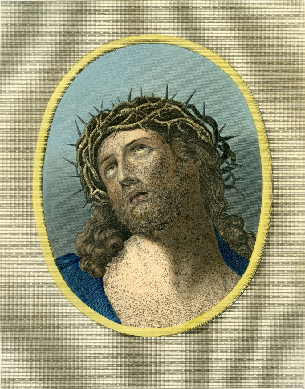 Jeesus Kristus kruunattu orjantappuroilla - Raamattu, Uusi testamentti tekijältä Unbekannter Künstler