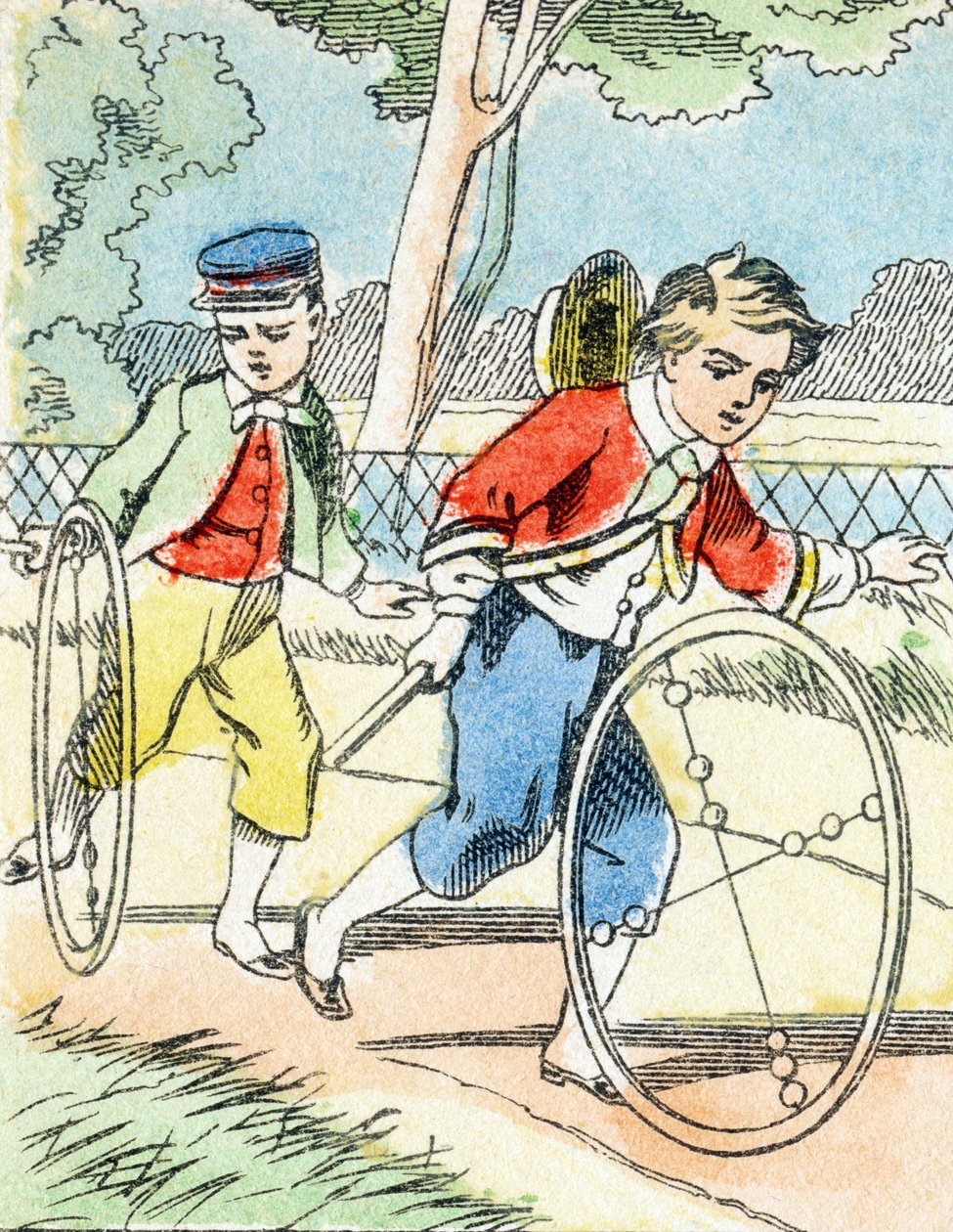 Peli: Hoops - Child Entertainment Alphabet n.1890 (litografia) tekijältä Unbekannt