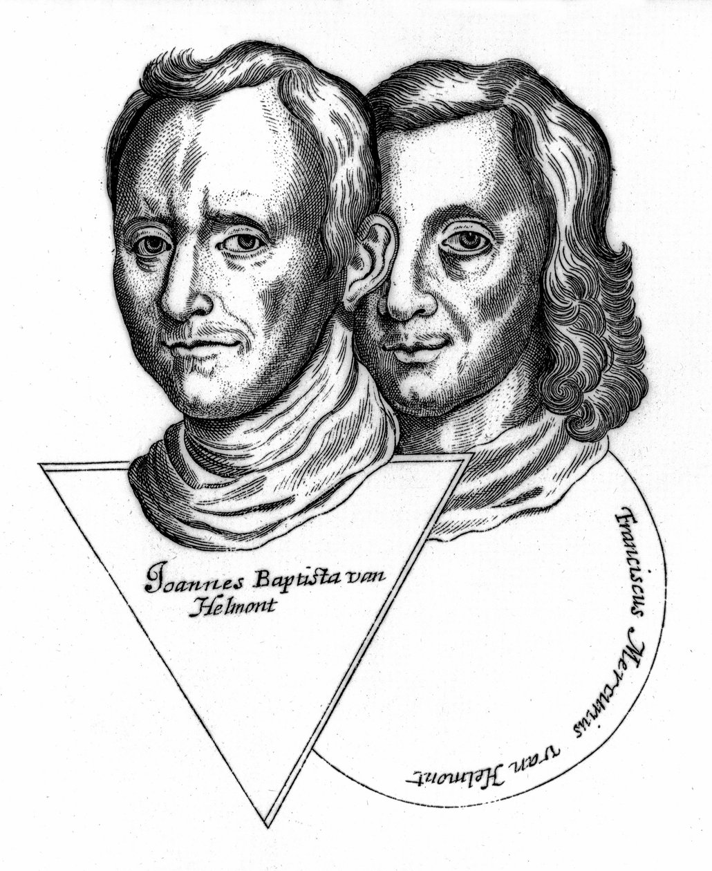Joannes Baptiste van Helmont ja Franciscus Mercurius van Helmont tekijältä Unbekannt