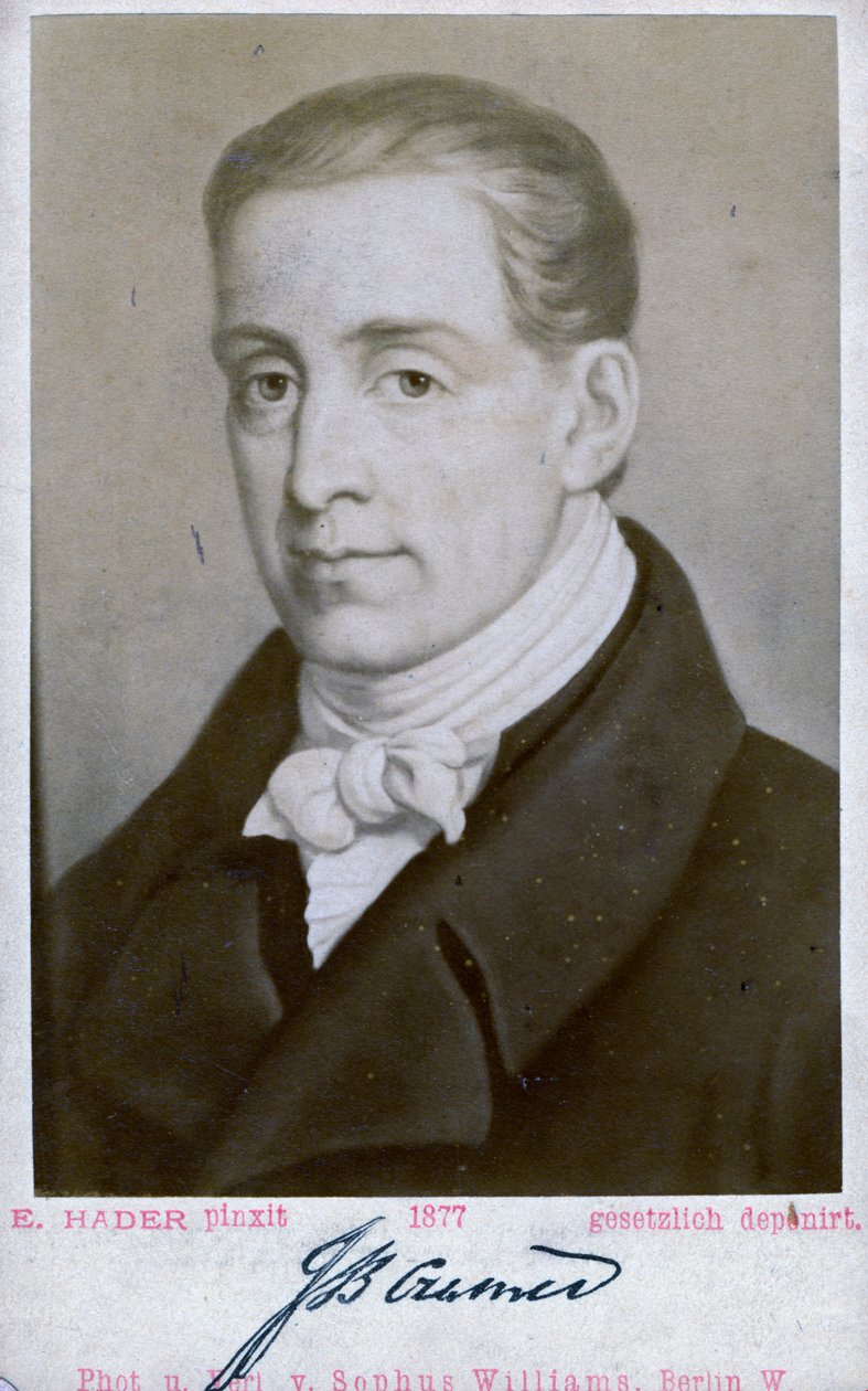 Johann Baptist Cramer tekijältä Unbekannt