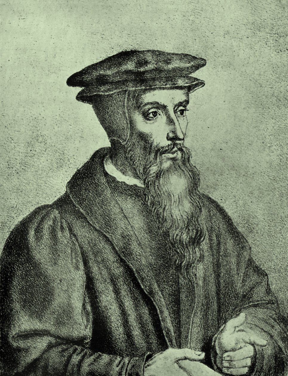 Johannes Calvin tekijältä Unbekannter Künstler