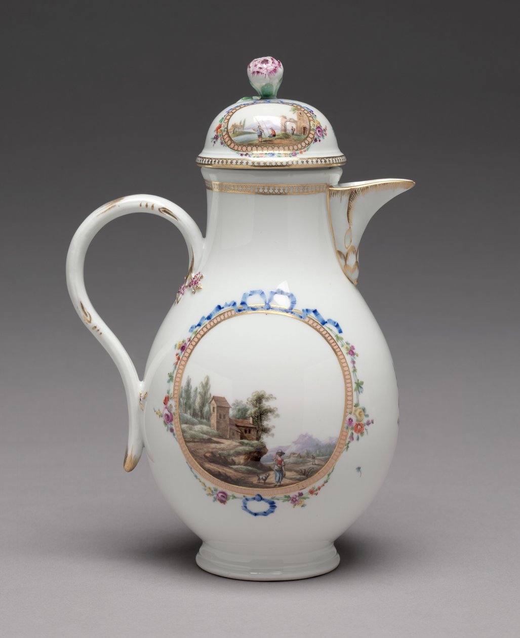 Kannen kannu, valmistanut Meissenin posliinitehdas, 1774-1814 tekijältä Unbekannt