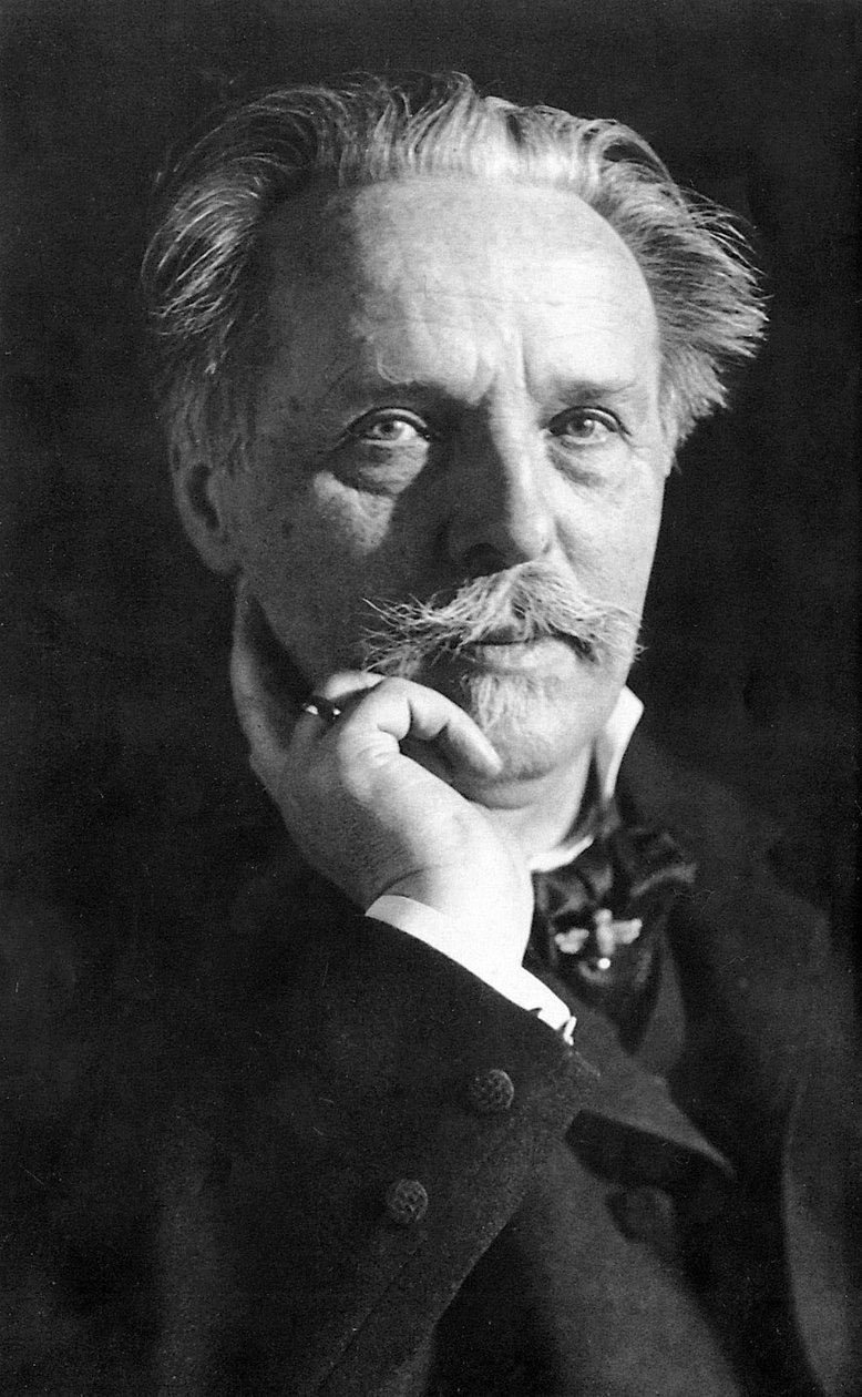 Karl Friedrich May (1842-1912) saksalainen kirjailija, kuva Erwin Raupp tekijältä Unbekannter Künstler
