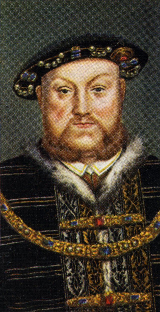 Kuningas Henrik VIII:n muotokuva tekijältä Unbekannter Künstler