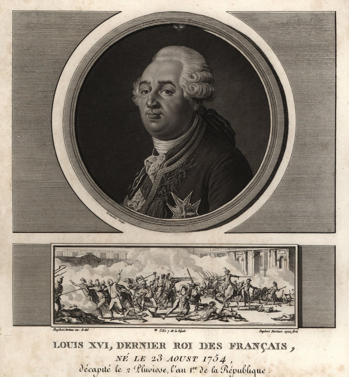 Kuningas Ludvig XVI, Ranskan viimeinen kuningas tekijältä Unbekannt
