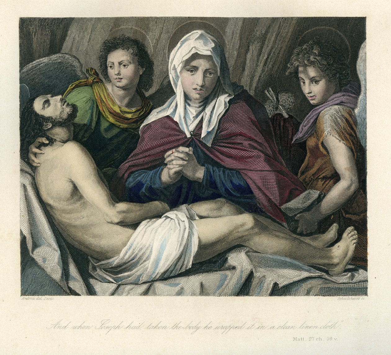 Kristuksen valitus - Raamattu, Uusi testamentti tekijältä Unbekannter Künstler