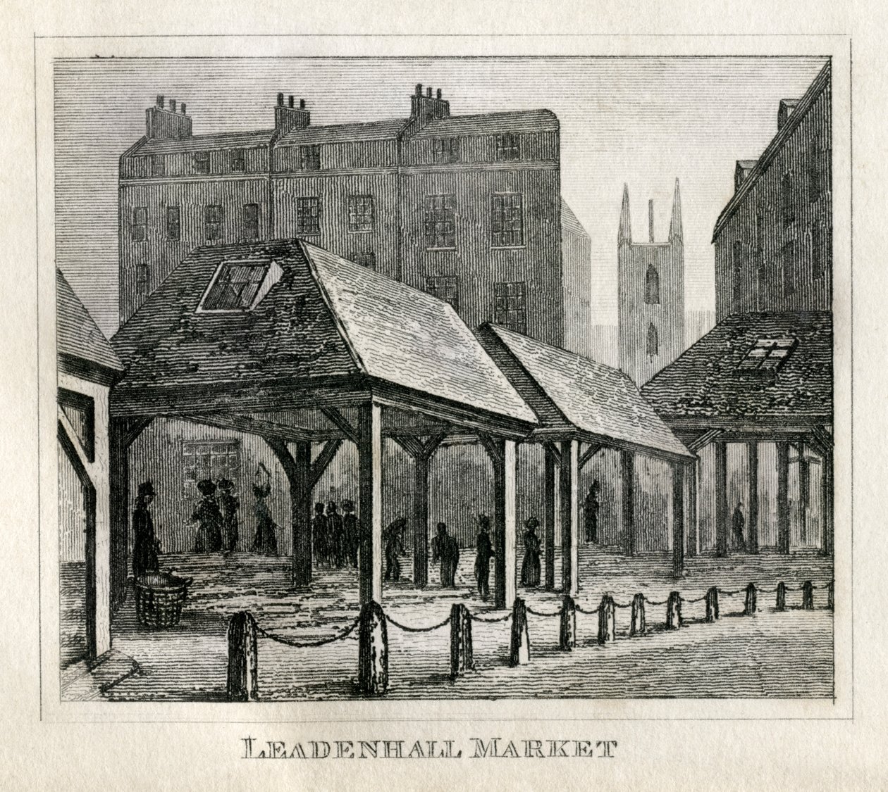 Leadenhall Market tekijältä Unbekannt