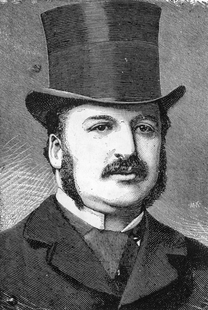 Leopold de Rothschild (litho) tekijältä Leopold Blonder