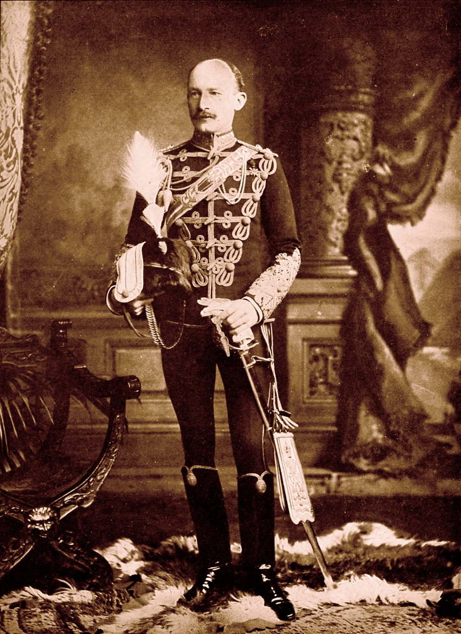 Kenraaliluutnantti Baden Powell, muotokuva noin 1900. tekijältä Unbekannter Künstler
