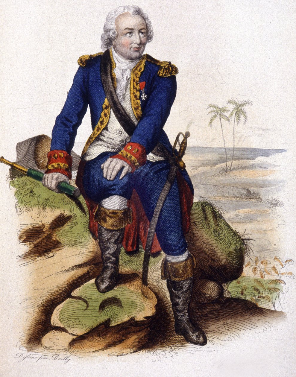 Louis-Antoine de Bougainville tekijältä Unbekannter Künstler